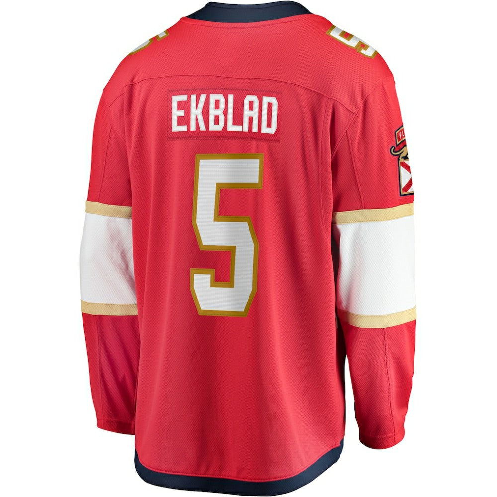NHL Red Aaron Ekblad Florida Panthers Fanatics Home Team Breakaway Player Jersey
