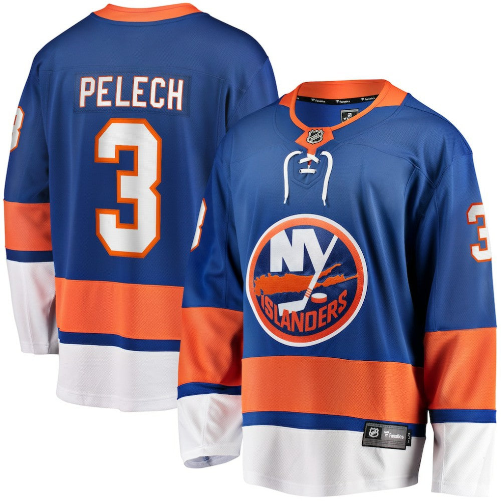 NHL Royal Adam Pelech New York Islanders Fanatics Home Breakaway Player Jersey