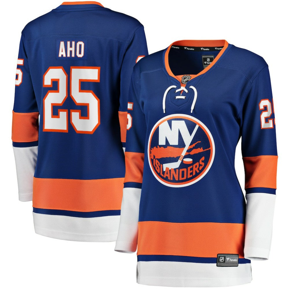 NHL Royal Sebastian Aho New York Islanders Fanatics Women's Home Breakaway Player Jersey