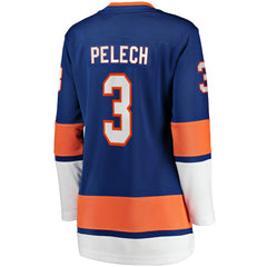 NHL Royal Adam Pelech New York Islanders Fanatics Women's Home Breakaway Player Jersey