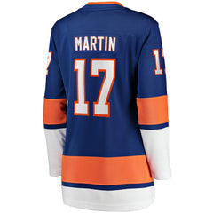 NHL Royal Matt Martin New York Islanders Fanatics Women's Home Team Breakaway Player Jersey