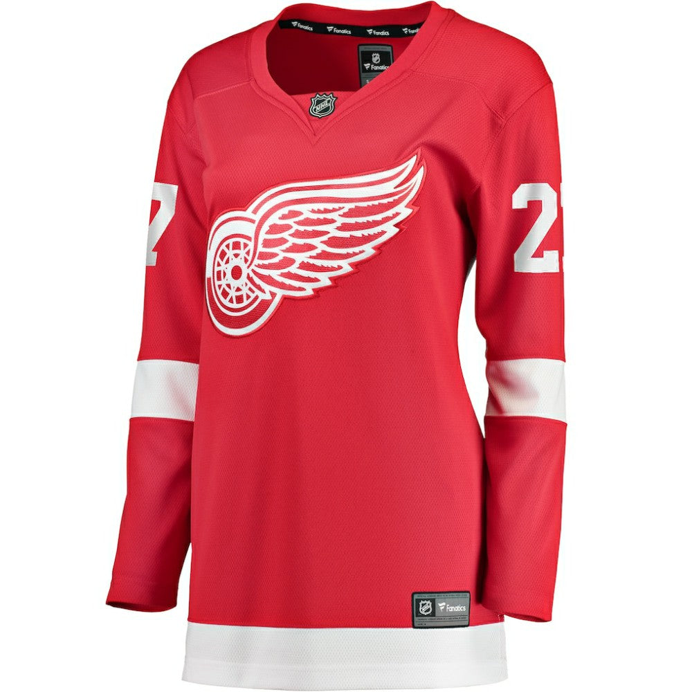 NHL Red Michael Rasmussen Detroit Red Wings Fanatics Women's Home Breakaway Player Jersey