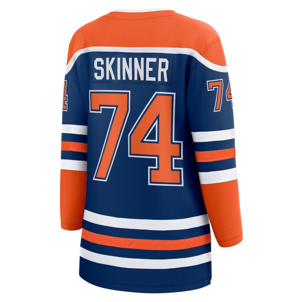 NHL Royal Stuart Skinner Edmonton Oilers Fanatics Women's Home Breakaway Player Jersey