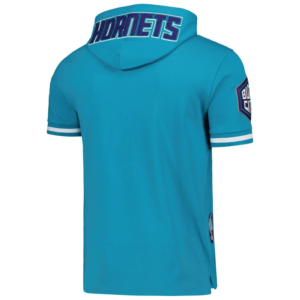 NBA LaMelo Ball Charlotte Hornets Pro Standard Name & Number Short Sleeve Pullover Hoodie