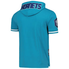 NBA LaMelo Ball Charlotte Hornets Pro Standard Name & Number Short Sleeve Pullover Hoodie