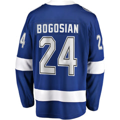 NHL Blue Zach Bogosian Tampa Bay Lightning Fanatics Home Breakaway Player Jersey