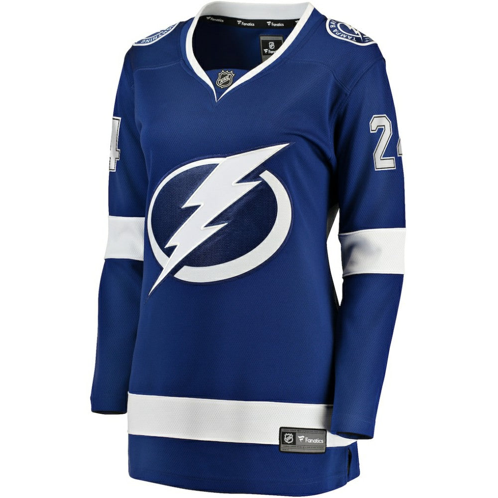 NHL Blue Zach Bogosian Tampa Bay Lightning Fanatics Women's Home Breakaway Player Jersey