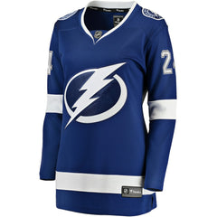 NHL Blue Zach Bogosian Tampa Bay Lightning Fanatics Women's Home Breakaway Player Jersey