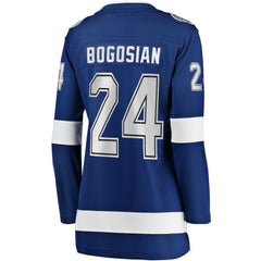 NHL Blue Zach Bogosian Tampa Bay Lightning Fanatics Women's Home Breakaway Player Jersey