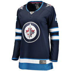 NHL Navy Neal Pionk Winnipeg Jets Fanatics Women's Home Breakaway Player Jersey