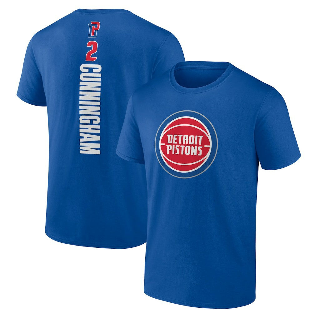 NBA Cade Cunningham Detroit Pistons Playmaker Name & Number T-Shirt sale