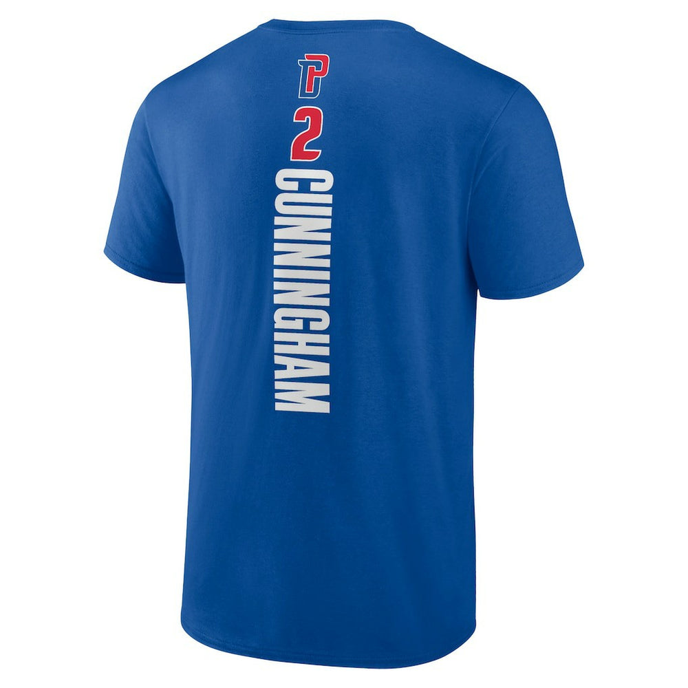 NBA Cade Cunningham Detroit Pistons Playmaker Name & Number T-Shirt sale