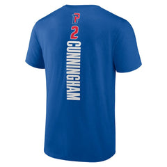 NBA Cade Cunningham Detroit Pistons Playmaker Name & Number T-Shirt sale