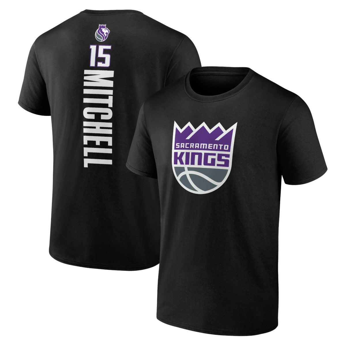 NBA Davion Mitchell Sacramento Kings Playmaker Name & Number T-Shirt