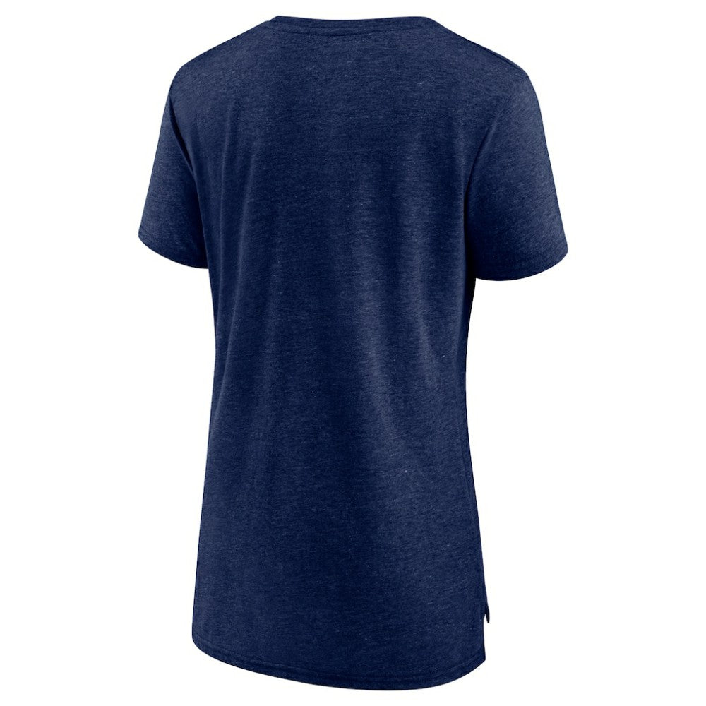 MLB Minnesota Twins Women's Official Wordmark Tri-Blend T-Shirt