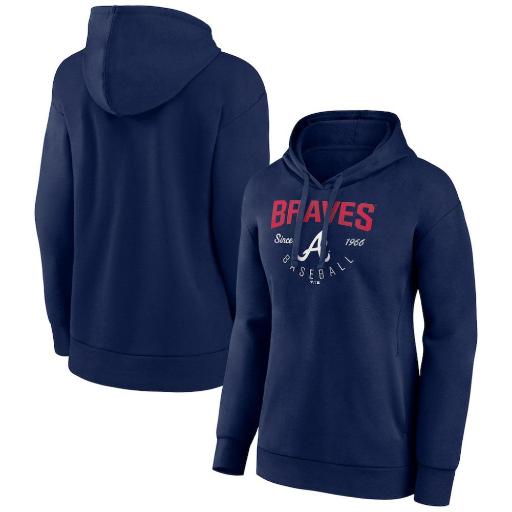 MLB Atlanta Braves Women's Team Live For It Pullover Hoodie