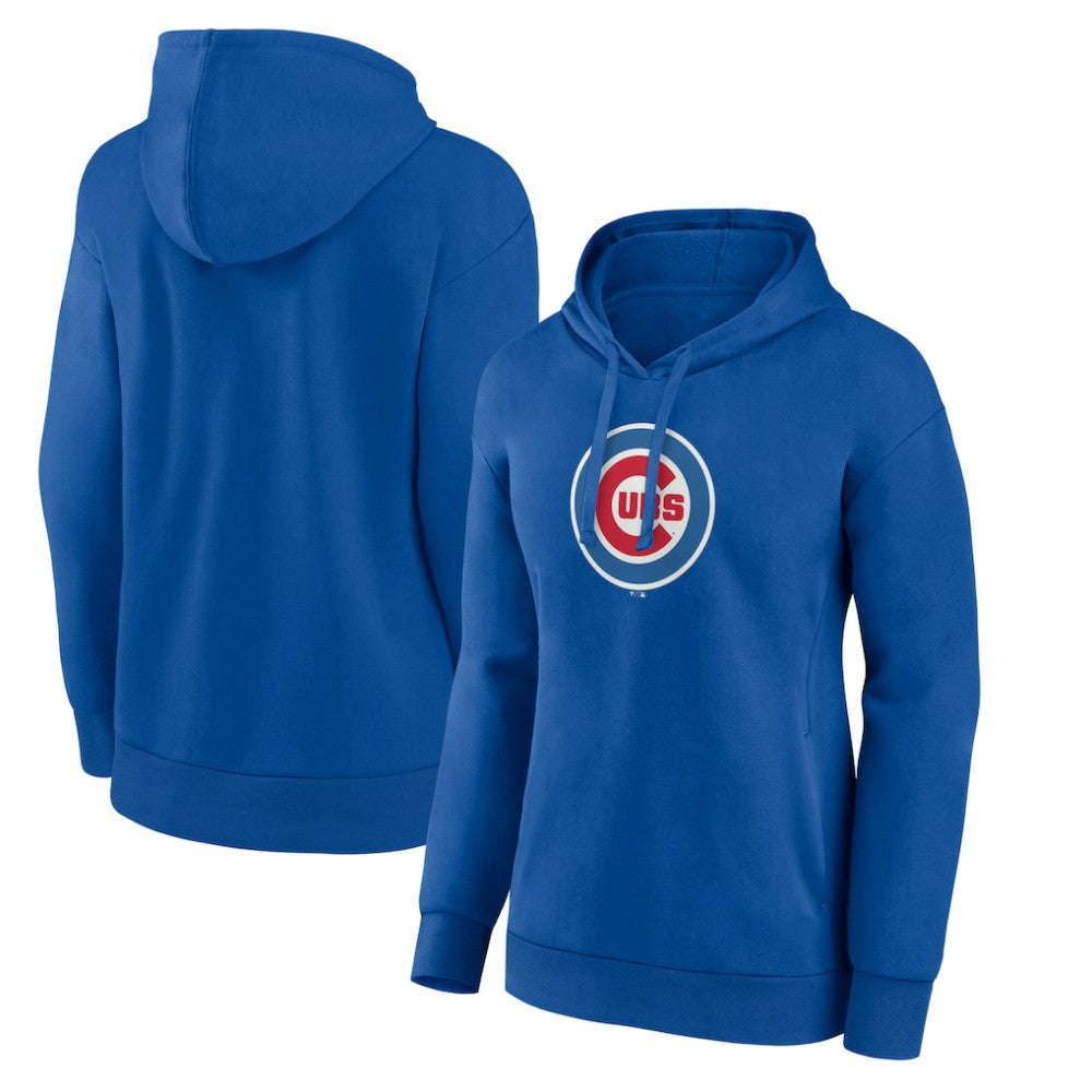 MLB Chicago Cubs Women's Core Logo Pullover Hoodie