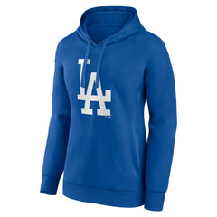 MLB Los Angeles Dodgers Women's Core Logo Pullover Hoodie