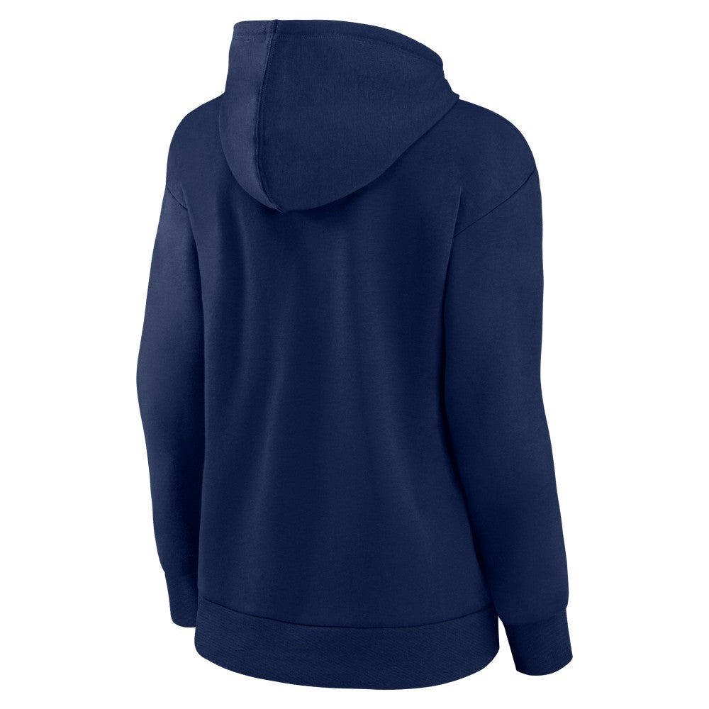 MLB Milwaukee Brewers Women's Distressed Team Pullover Hoodie