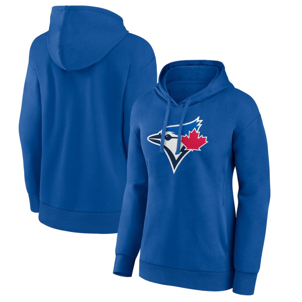 MLB Toronto Blue Jays Women's Core Logo Pullover Hoodie