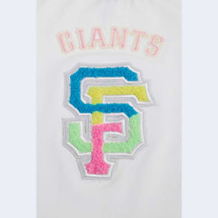 MLB San Francisco Giants Pro Standard Women's Washed Neon Cropped Boxy T-Shirt