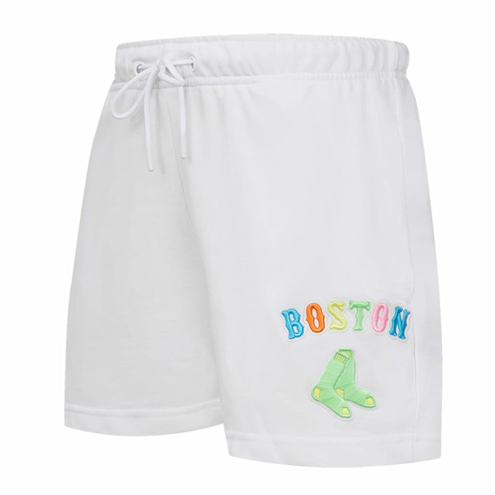 MLB Boston Red Sox Pro Standard Women's Washed Neon Shorts