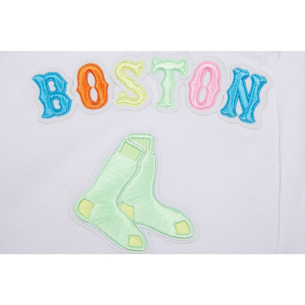 MLB Boston Red Sox Pro Standard Women's Washed Neon Shorts