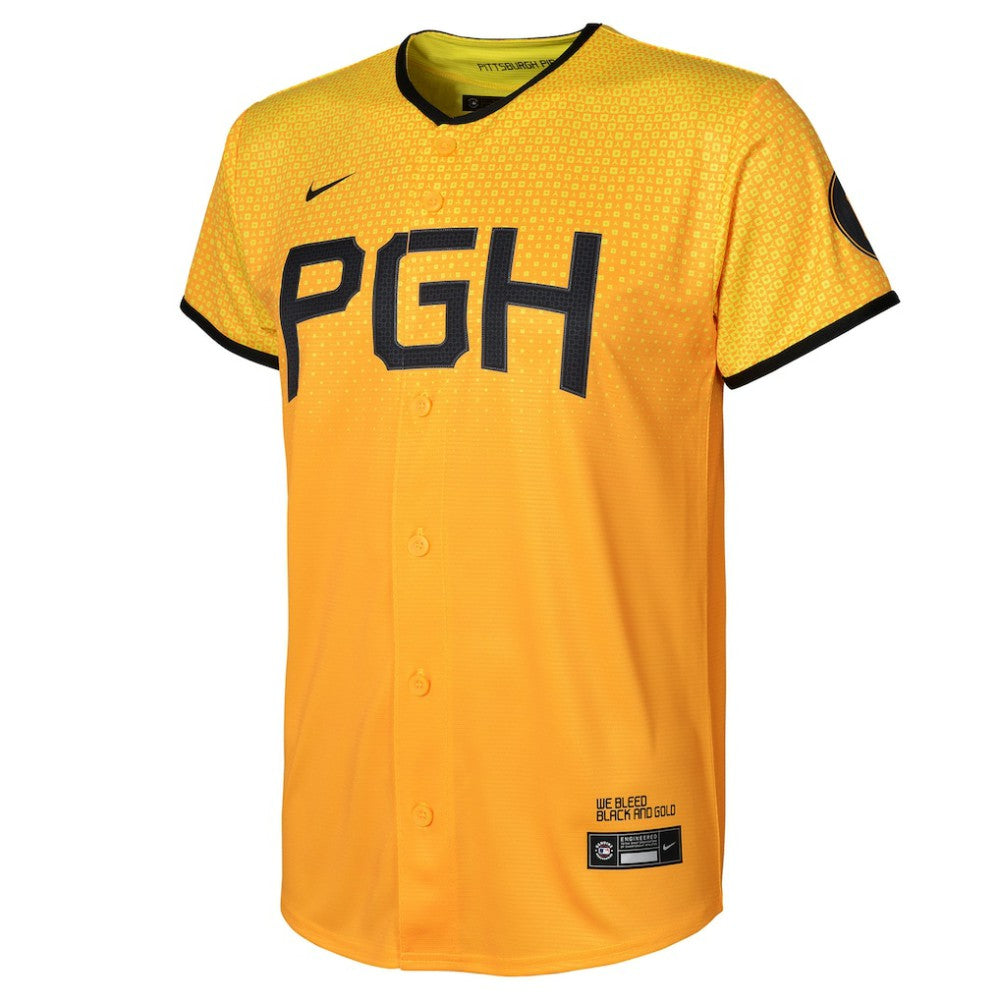 MLB Pittsburgh Pirates Nike Preschool City Connect Replica Jersey