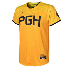 MLB Pittsburgh Pirates Nike Preschool City Connect Replica Jersey