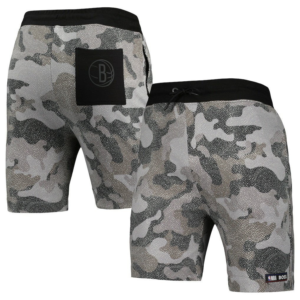 NBA Brooklyn Nets NBA x Hugo Boss Slam Camo Shorts