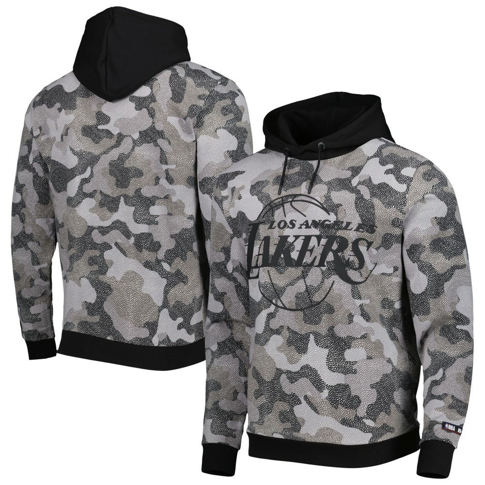 NBA Los Angeles Lakers Hugo Boss x NBA Camo Pullover Hoodie