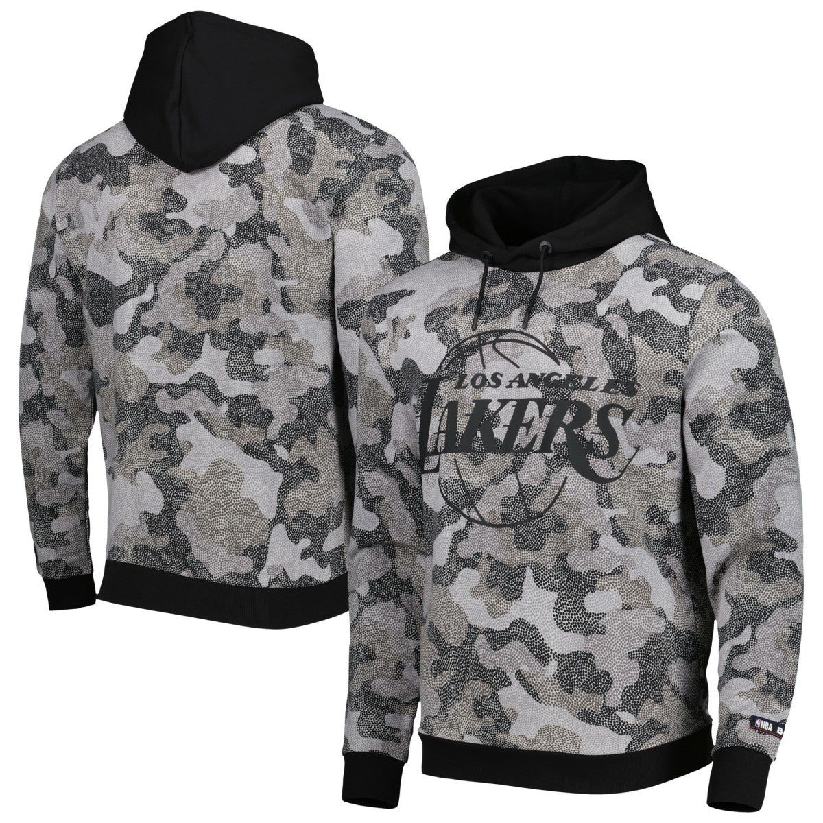 NBA Los Angeles Lakers Hugo Boss x NBA Camo Pullover Hoodie