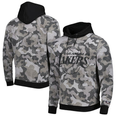 NBA Los Angeles Lakers Hugo Boss x NBA Camo Pullover Hoodie