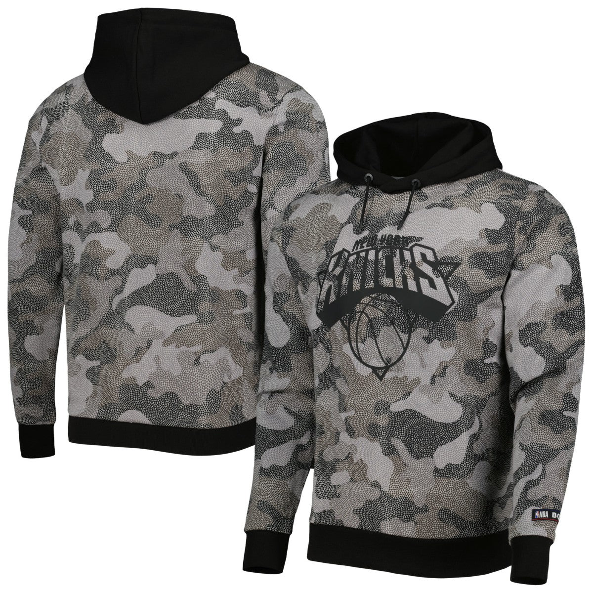 NBA New York Knicks Hugo Boss Camo Pullover Hoodie