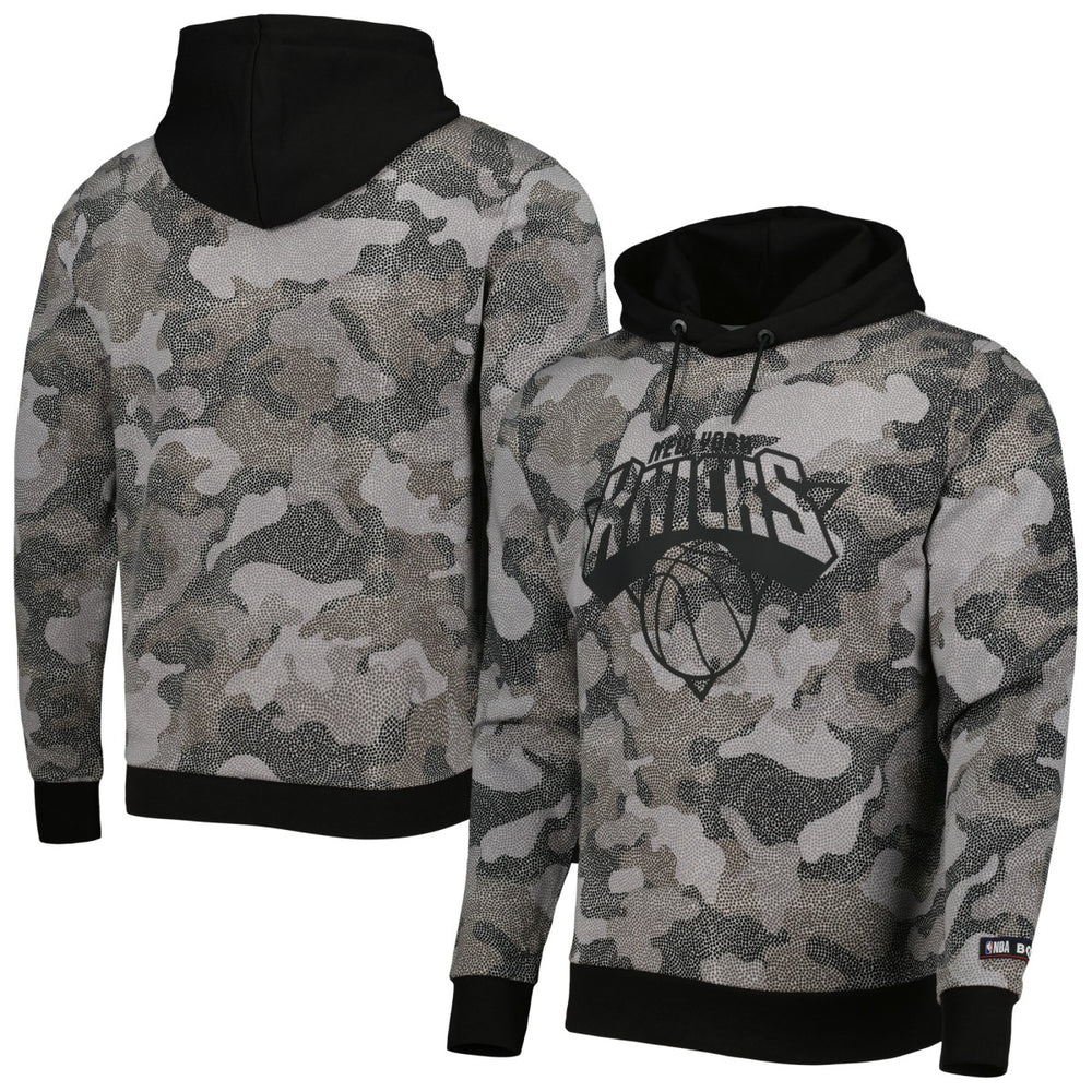 NBA New York Knicks Hugo Boss Camo Pullover Hoodie