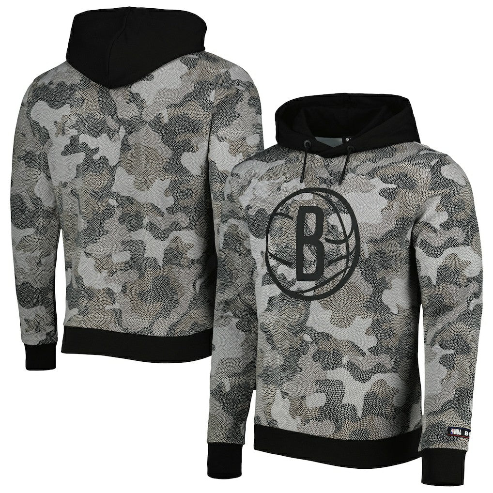 NBA Brooklyn Nets Hugo Boss Camo Pullover Hoodie