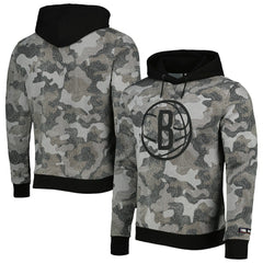 NBA Brooklyn Nets Hugo Boss Camo Pullover Hoodie