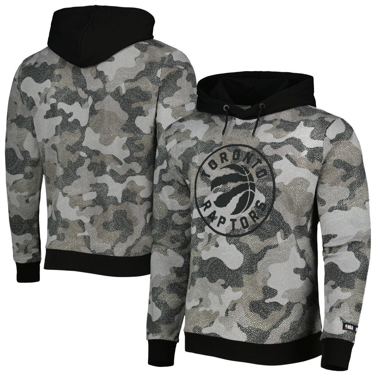 NBA Toronto Raptors Hugo Boss Camo Pullover Hoodie