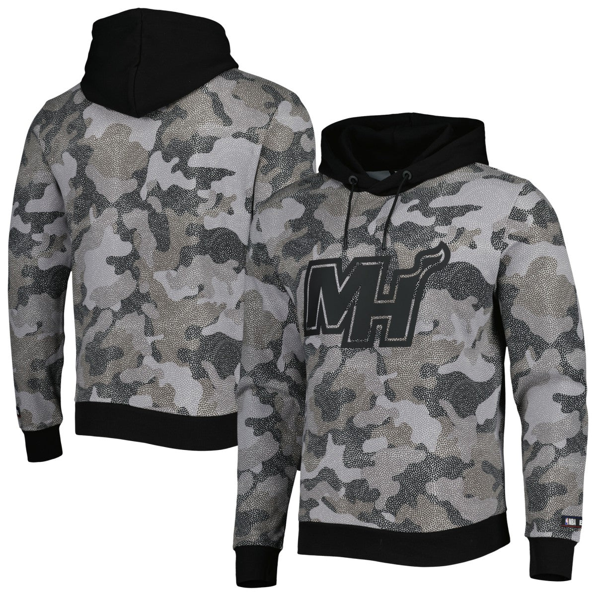 NBA Miami Heat Hugo Boss Camo Pullover Hoodie