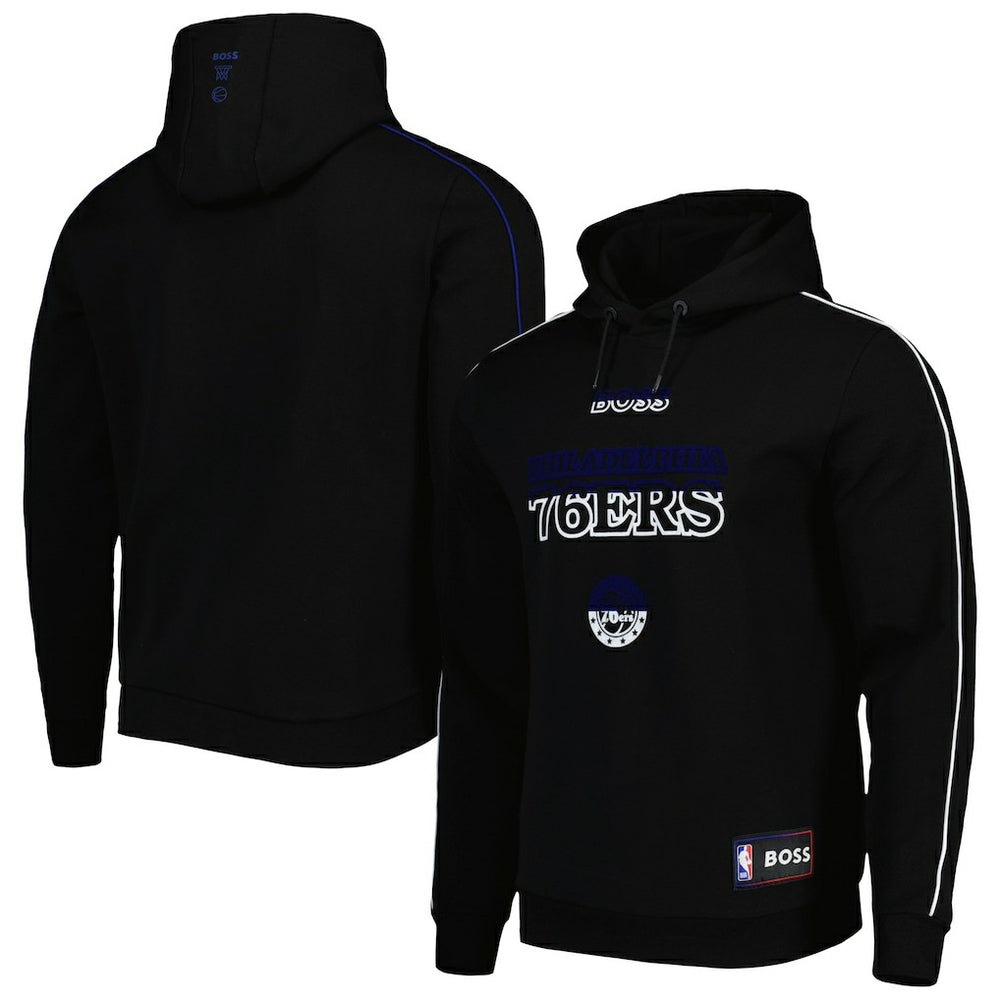 NBA Philadelphia 76ers NBA x Hugo Boss Team Bounce Tri-Blend Pullover Hoodie