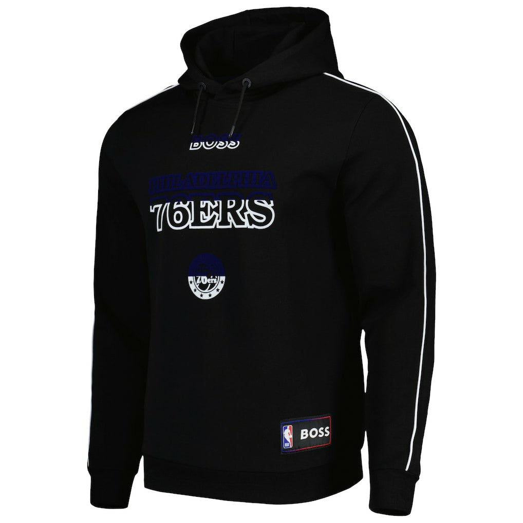 NBA Philadelphia 76ers NBA x Hugo Boss Team Bounce Tri-Blend Pullover Hoodie
