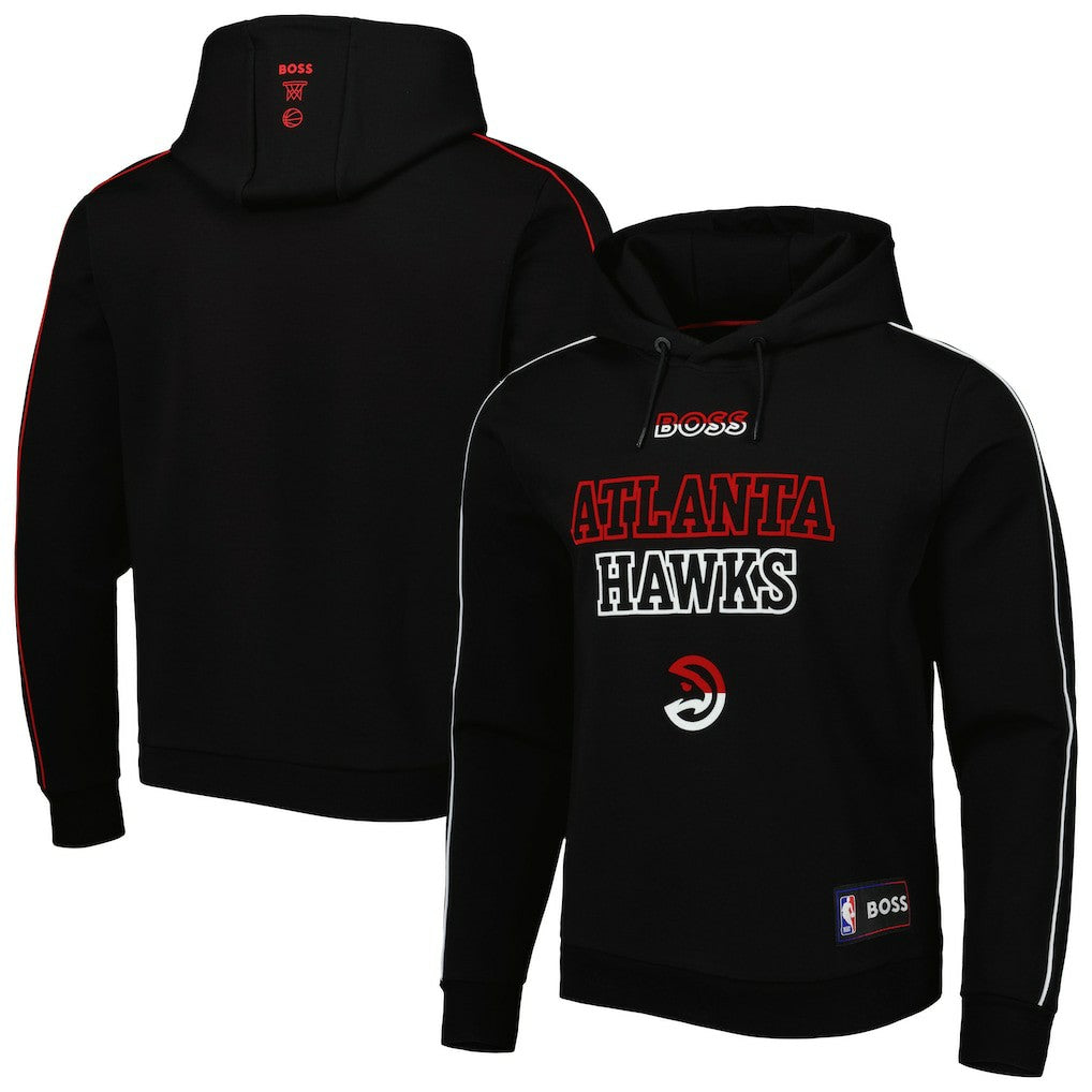 NBA Atlanta Hawks NBA x Hugo Boss Team Bounce Tri-Blend Pullover Hoodie