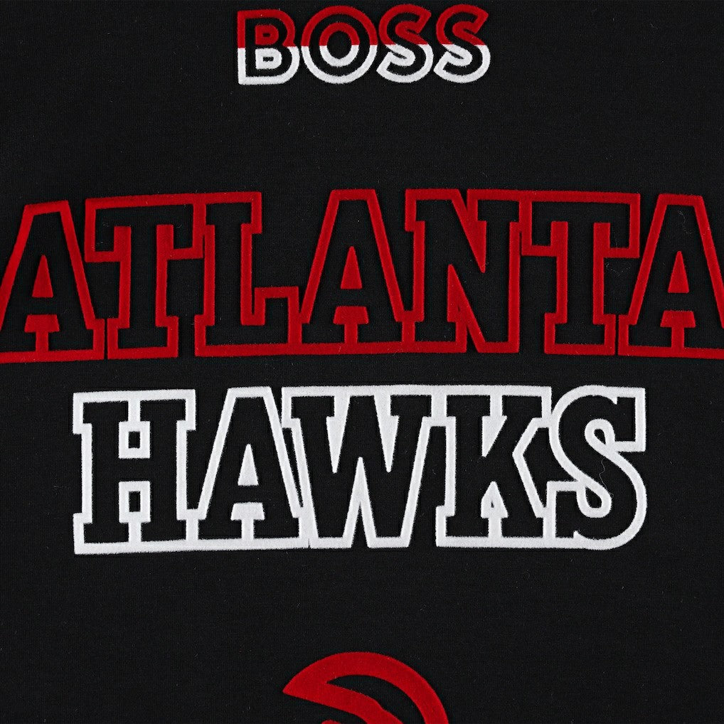 NBA Atlanta Hawks NBA x Hugo Boss Team Bounce Tri-Blend Pullover Hoodie