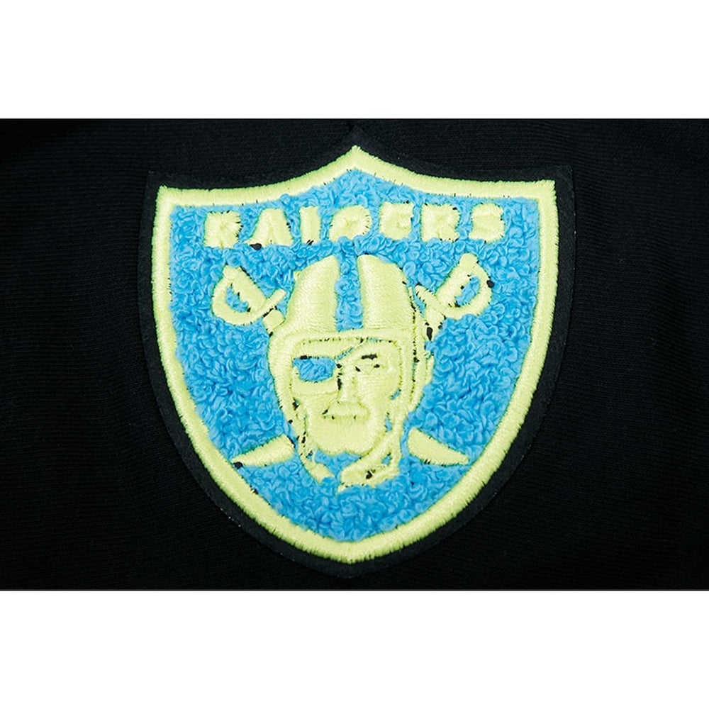 Pro Standard Women's Neon Fleece Pullover Hoodie - Las Vegas Raiders