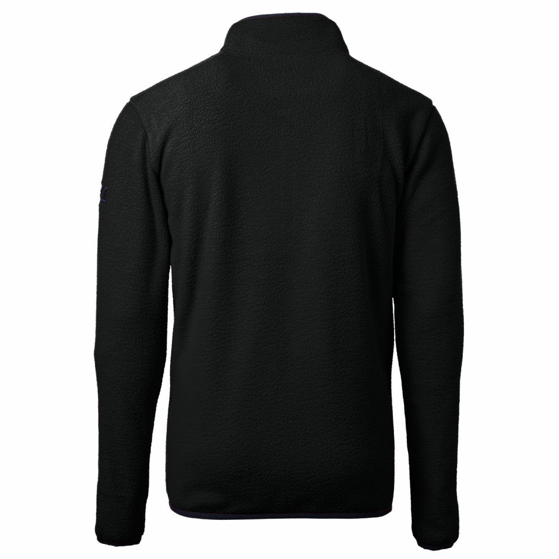 Cutter & Buck Cascade Eco Sherpa Fleece Big & Tall Quarter-Zip Throwback Jacket - Detroit Lions