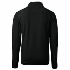 Cutter & Buck Cascade Eco Sherpa Fleece Big & Tall Quarter-Zip Throwback Jacket - Detroit Lions