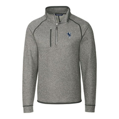 Cutter & Buck Mainsail Sweater-Knit Big & Tall Half-Zip Pullover Jacket - Indianapolis Colts