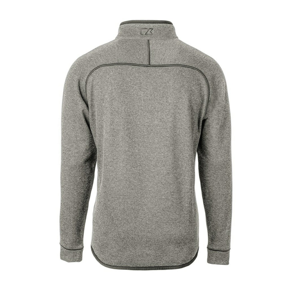 Cutter & Buck Mainsail Sweater-Knit Big & Tall Half-Zip Pullover Jacket - Miami Dolphins