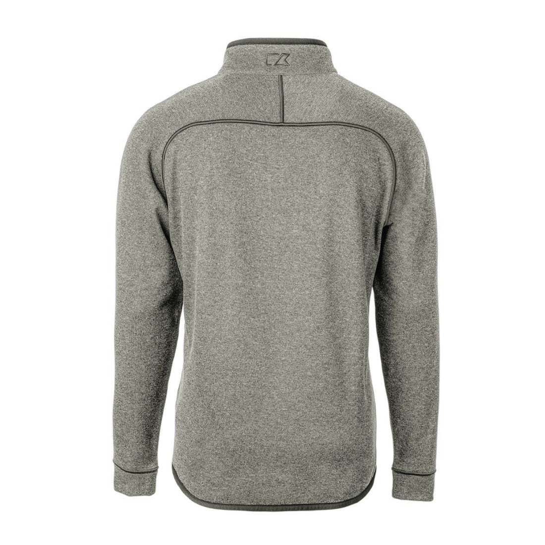 Cutter & Buck Mainsail Sweater-Knit Big & Tall Half-Zip Pullover Jacket - Detroit Lions