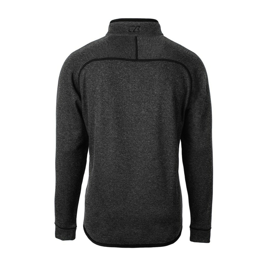 Cutter & Buck Mainsail Sweater-Knit Big & Tall Half-Zip Pullover Jacket - New England Patriots